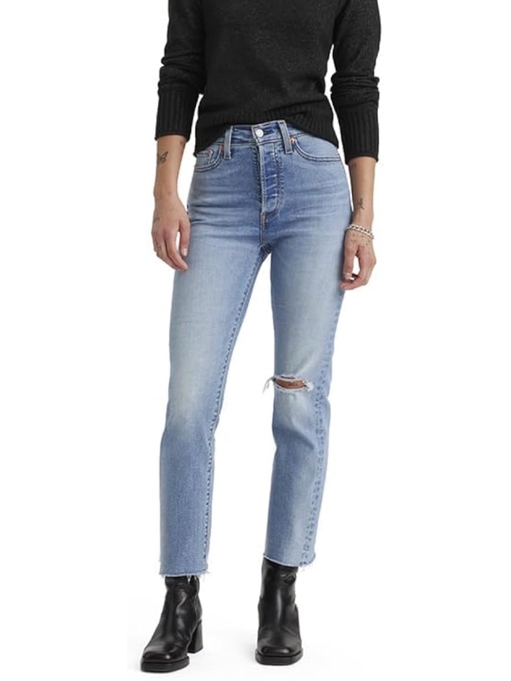 Levi’s Wedgie Straight High Rise Jeans – Size 26